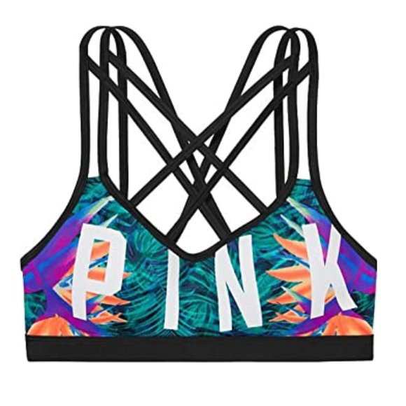 PINK Victoria's Secret Other - PINK Ultimate Cage Front Push Up Sports Bra Medium